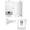Ariston Genus Premium HP 65 Επιτοίχιος Λέβητας Συμπύκνωσης  Αερίου (3 άτοκες δόσεις)
